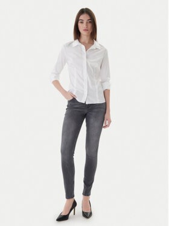 Guess Jeansy W2YA46 D4PZ2 Szary Skinny Fit