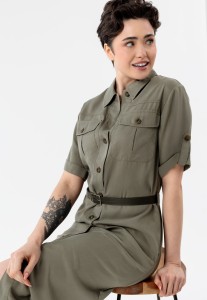 Sukienka koszulowa safari G-HANA