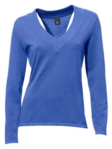 Heine Sweter w kolorze niebieskim rozmiar: 42