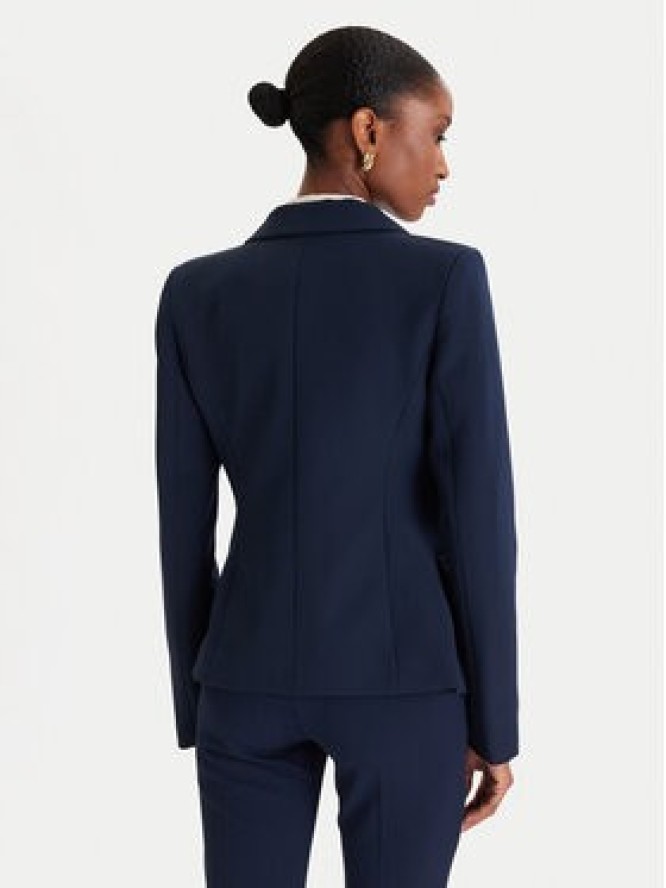 Rinascimento Marynarka CFC0126221003 Granatowy Slim Fit