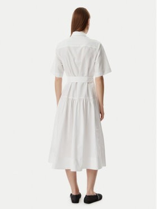 KARL LAGERFELD Sukienka koszulowa B2W13017 Biały Regular Fit