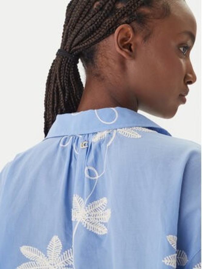 LOLA CASADEMUNT Koszula LS2615089 Niebieski Relaxed Fit