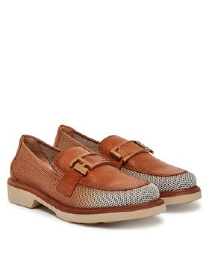 Hispanitas Loafersy BHV254072 Brązowy