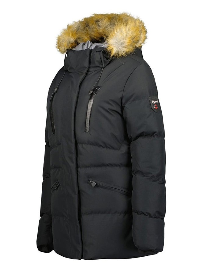 Geographical Norway Kurtka zimowa "Crown" w kolorze czarnym rozmiar: S