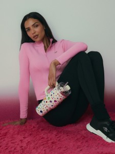 4F Legginsy dzianinowe damskie - czarne S