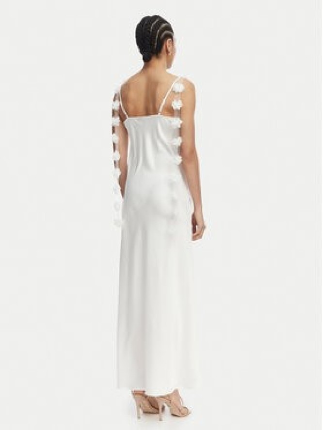 Vero Moda Sukienka koktajlowa Analeia 10348464 Biały Regular Fit