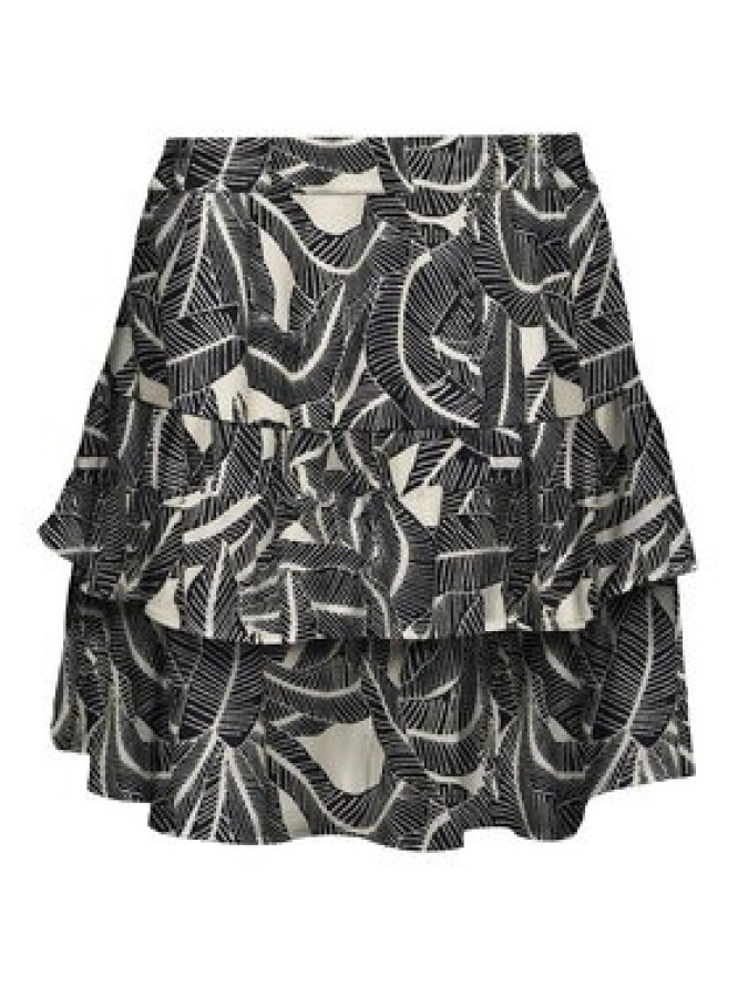 ONLY Spódnica mini Nova 15372459 Szary ciemny Regular Fit