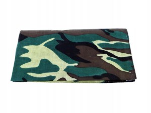 Chusta bandana kamuflaż