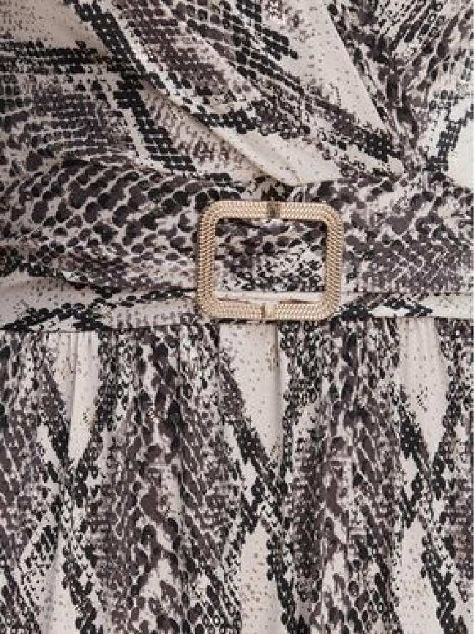 Morgan Sukienka letnia 261-RVIP Beżowy Slim Fit