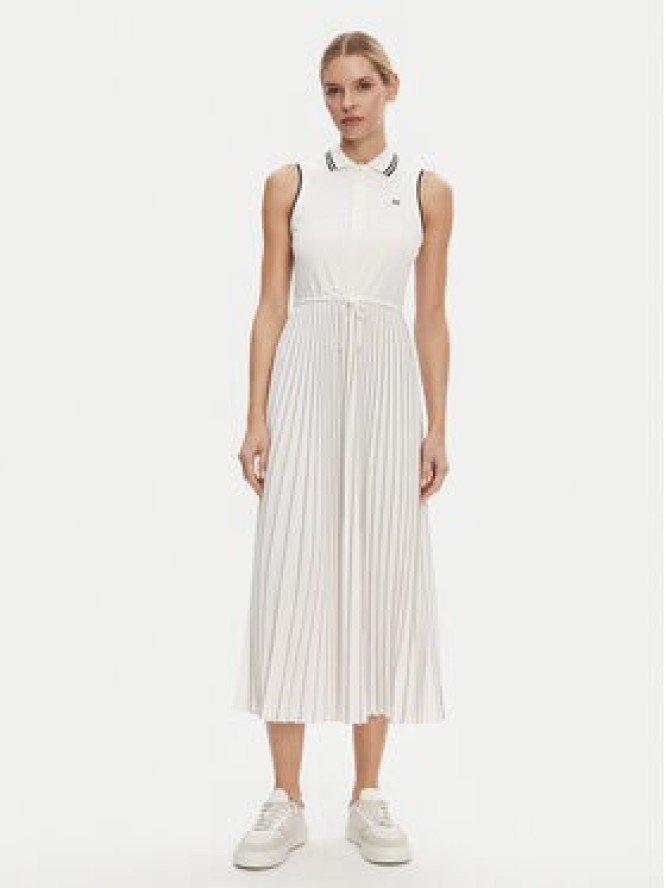 Tommy Hilfiger Sukienka codzienna WW0WW45167 Biały Regular Fit