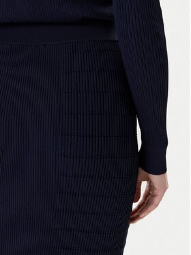 Guess Spódnica mini W5YD66 Z0130 Granatowy Slim Fit