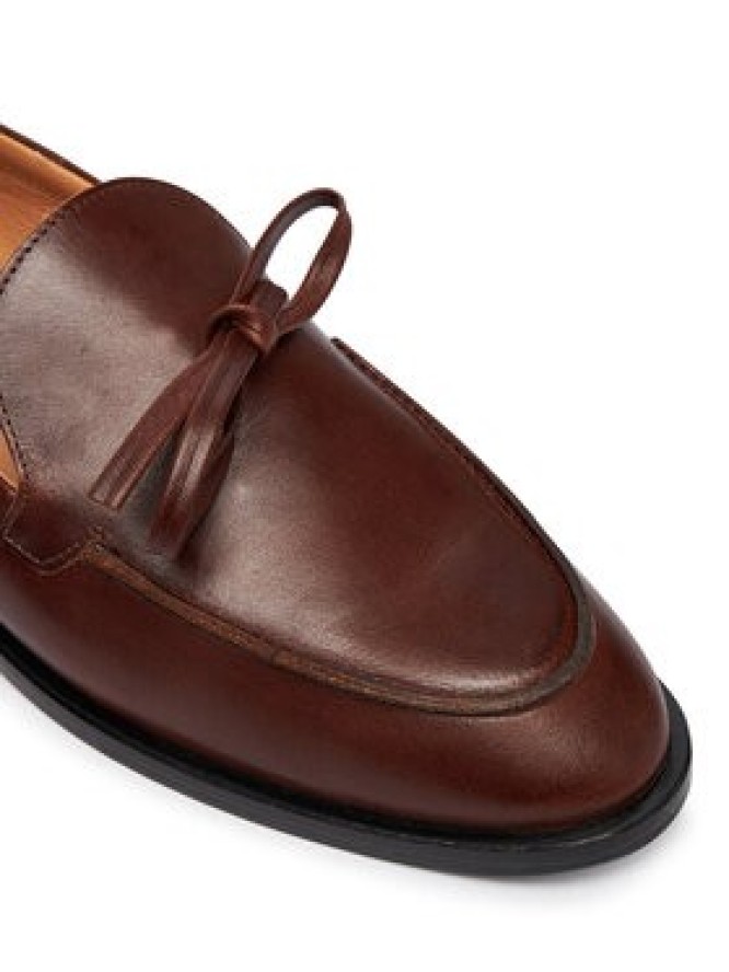 Balagan Loafersy Raphel Brązowy