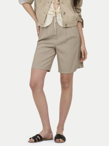 ONLY Szorty materiałowe Aris 15364121 Beżowy Regular Fit