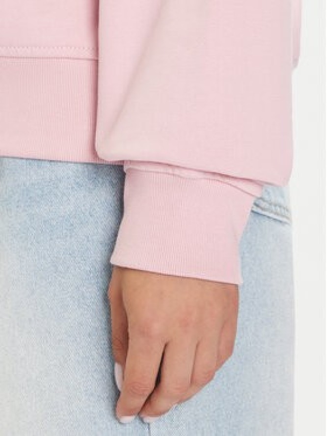 Calvin Klein Jeans Bluza Monologo LV047B234G Różowy Relaxed Fit