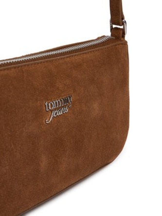 Tommy Jeans Torebka Tjw Must Suede Shoulder Bag AW0AW18454 Brązowy