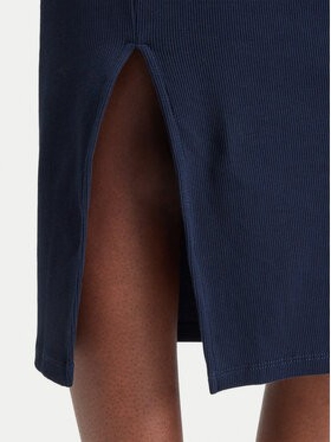 Tommy Jeans Sukienka dzianinowa Bodycon DW0DW23320 Granatowy Slim Fit