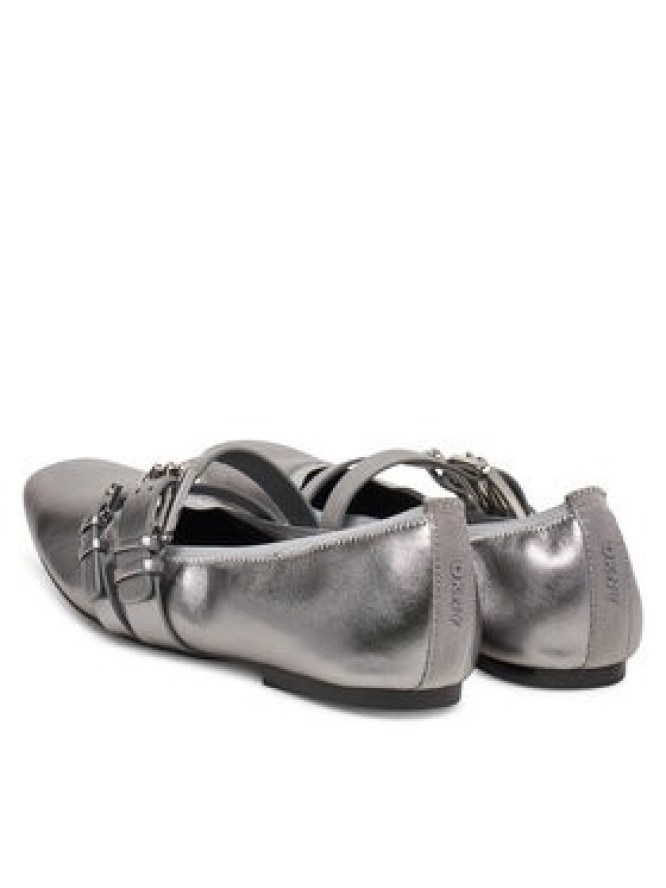 DKNY Baleriny Dade K1511477 Srebrny