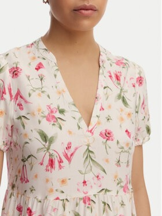 ONLY Sukienka letnia Nova 15222215 Beżowy Regular Fit