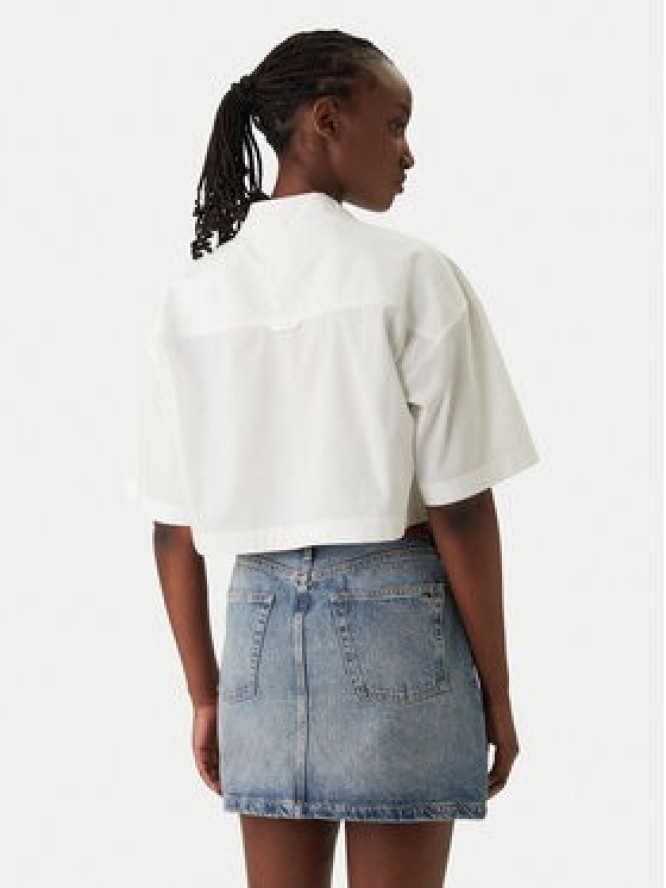 Tommy Jeans Polo DW0DW22596 Biały Relaxed Fit