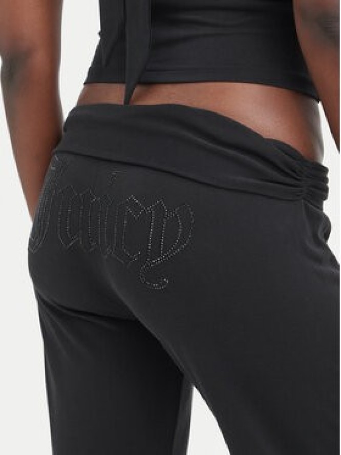 Juicy Couture Spodnie materiałowe JCWFE226332 Czarny Regular Fit