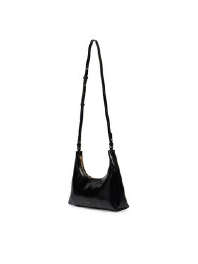 Calvin Klein Torebka Foil Logo Glossy LV04F3737G Czarny
