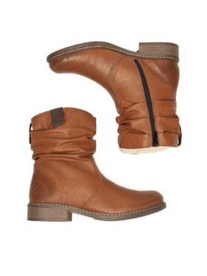 Rieker Botki Z4180-22 Brązowy