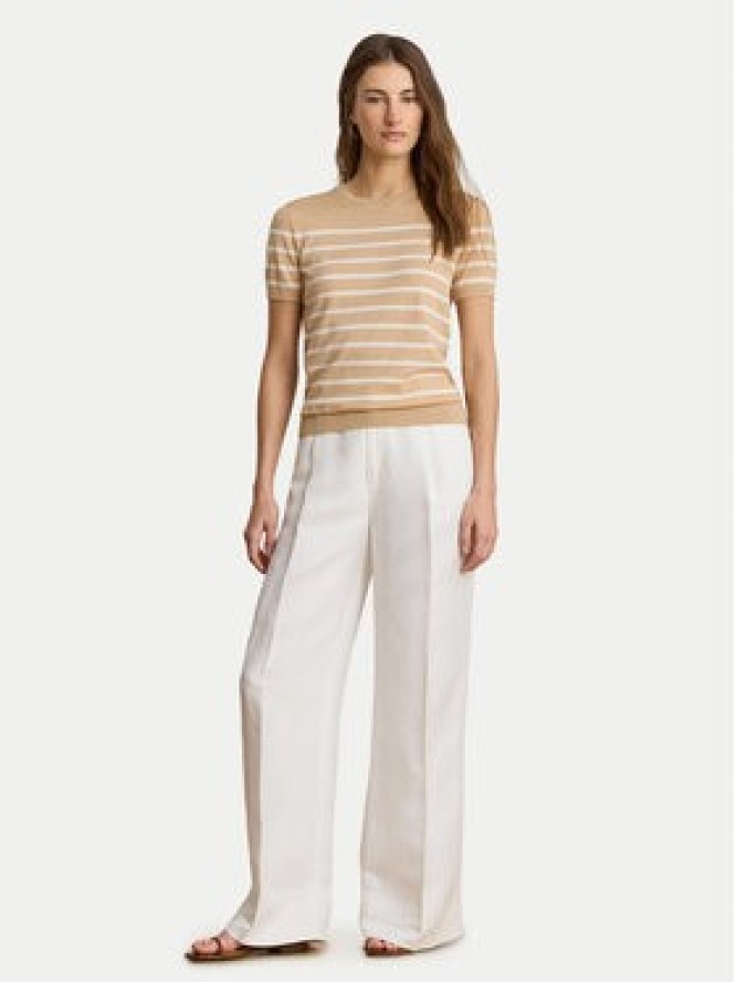 LAUREN RALPH LAUREN T-Shirt Eyelah 200P13973002 Beżowy Regular Fit