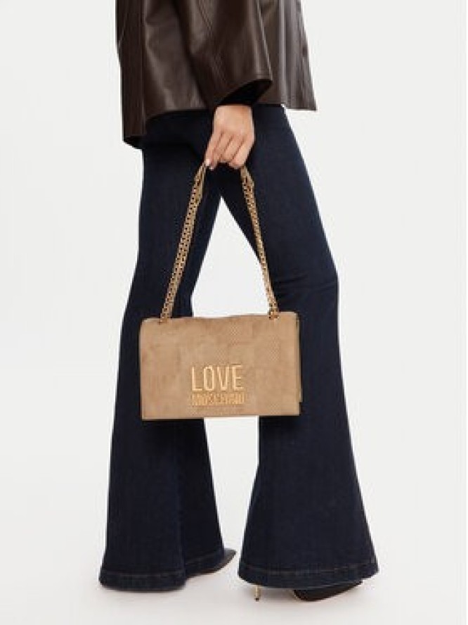 LOVE MOSCHINO Torebka JC4122PP0NKB110A Beżowy