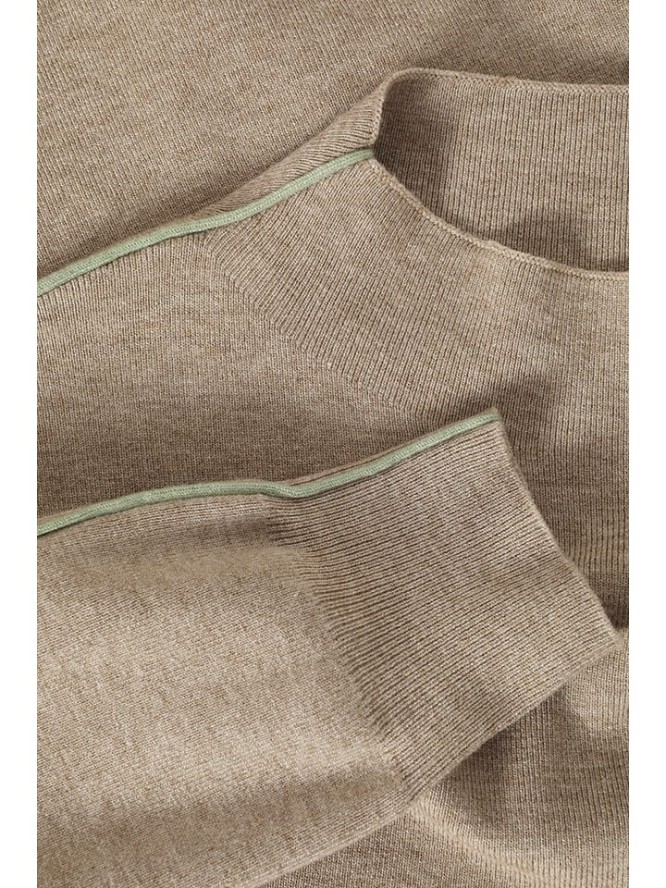 TATUUM Sukienka dzianinowa w kolorze beżowym rozmiar: XXL