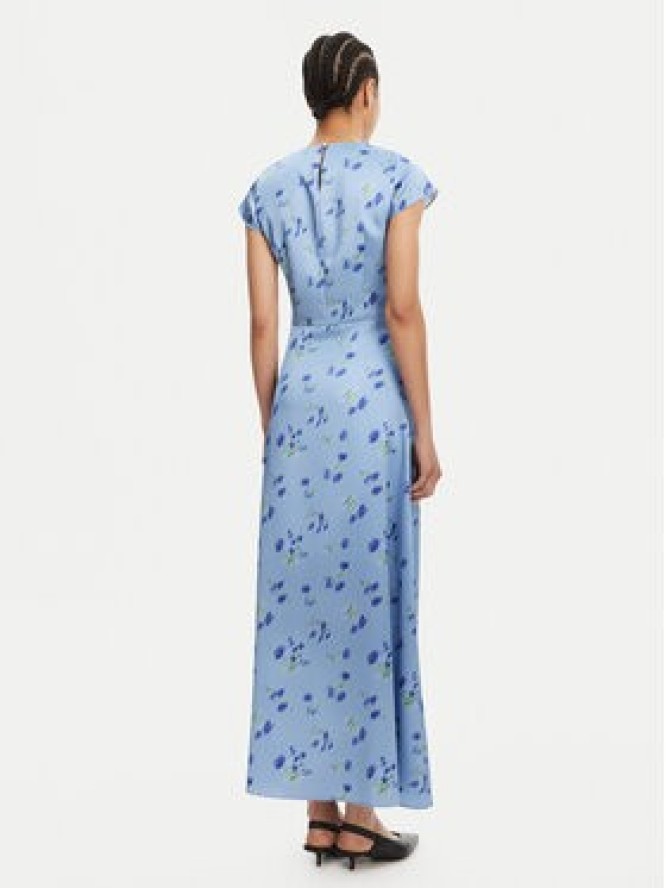 HUGO Sukienka wieczorowa Kamela 50530483 Niebieski Regular Fit