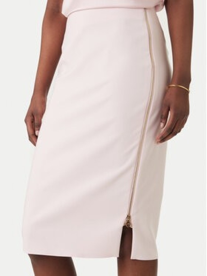 Rinascimento Spódnica ołówkowa CFC0127985003 Różowy Slim Fit