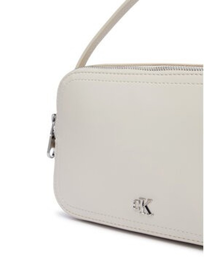 Calvin Klein Torebka Ck Hardware Camera Bag LV04F3678G Biały