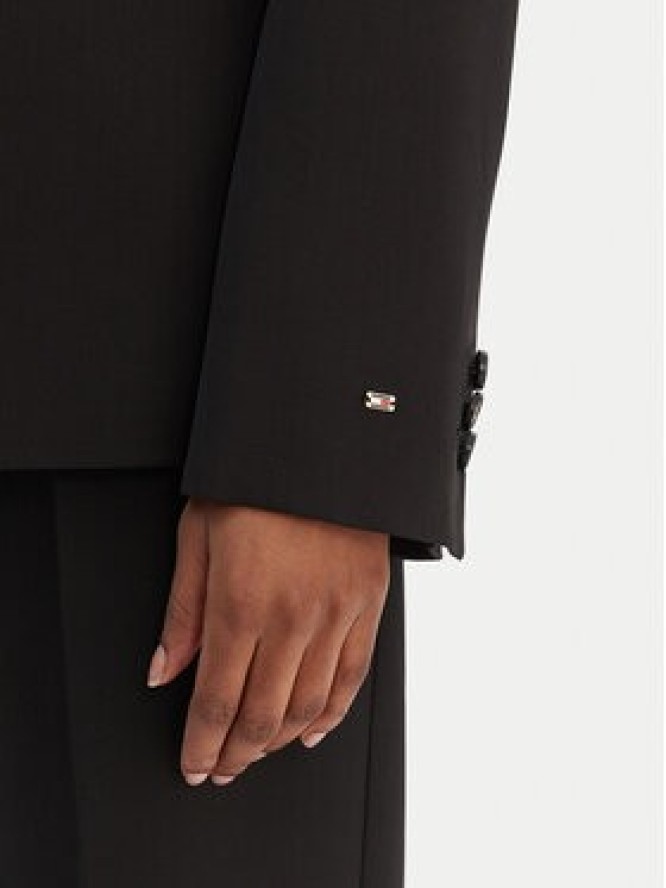 Tommy Hilfiger Marynarka Timeless WW0WW46662 Czarny Regular Fit