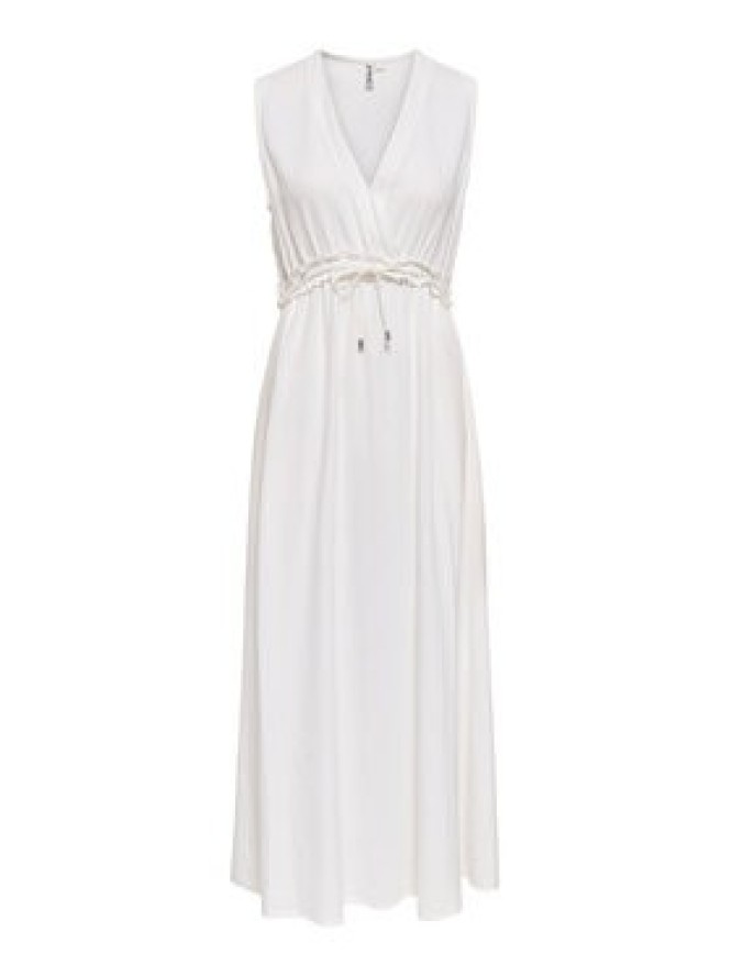 ONLY Sukienka letnia Goa 15363694 Biały Regular Fit