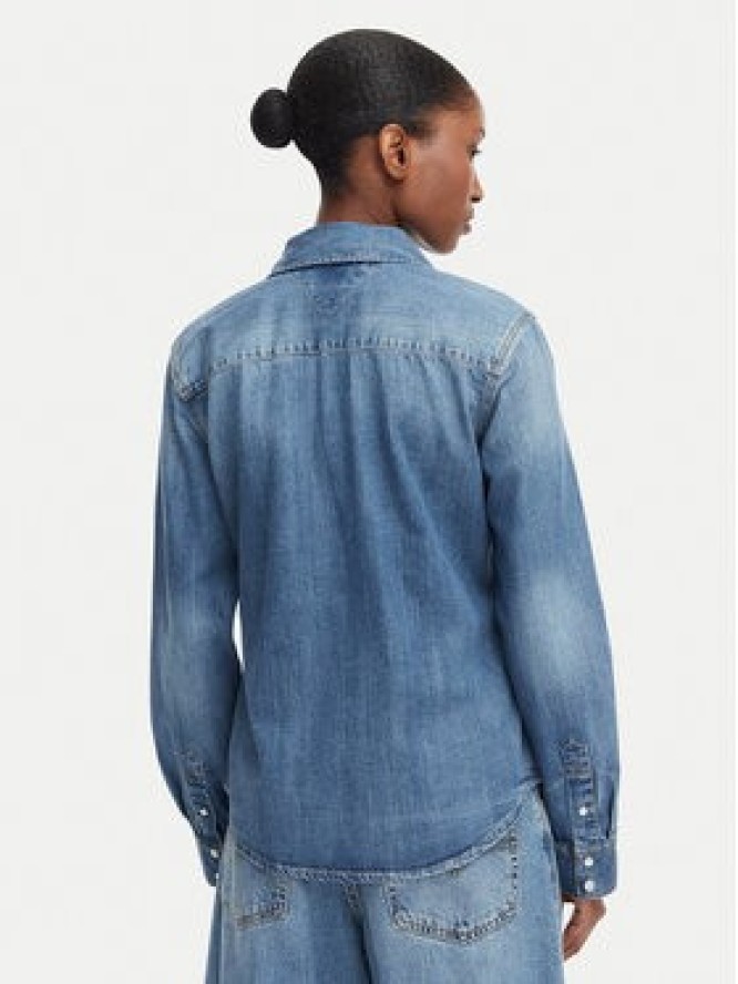 Tommy Jeans Koszula jeansowa DW0DW23486 Niebieski Regular Fit