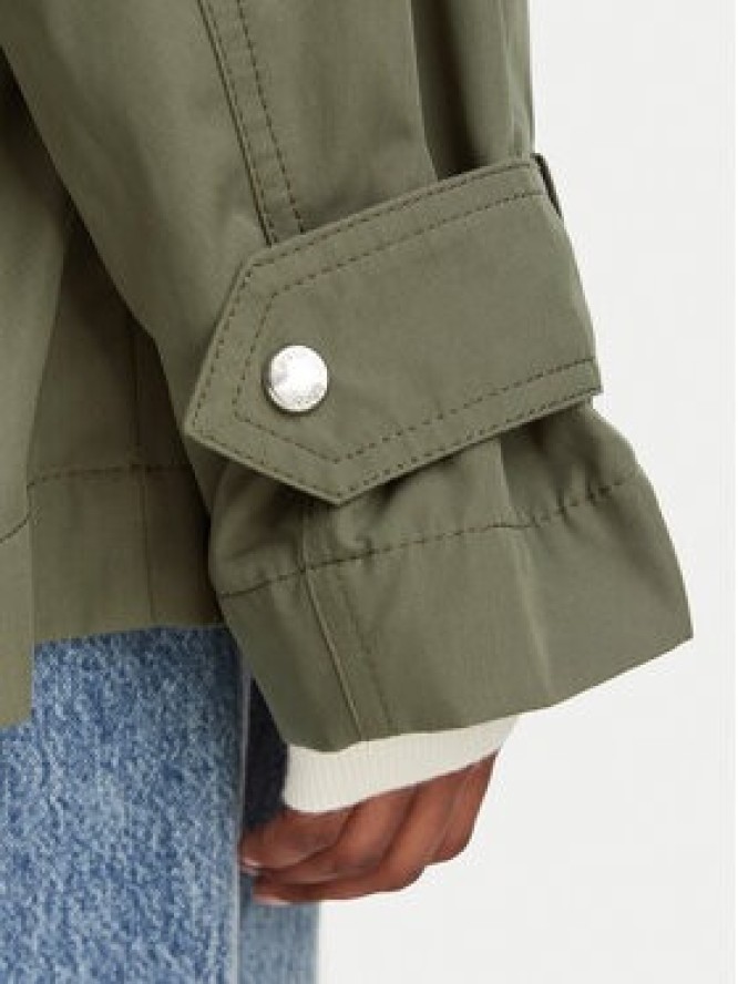 BOSS Trencz C_Calisetta 50563248 Zielony ciemny Regular Fit