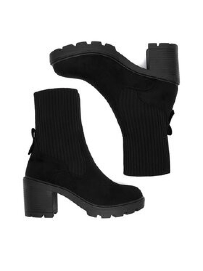 DeeZee Botki HX22060-52 Czarny