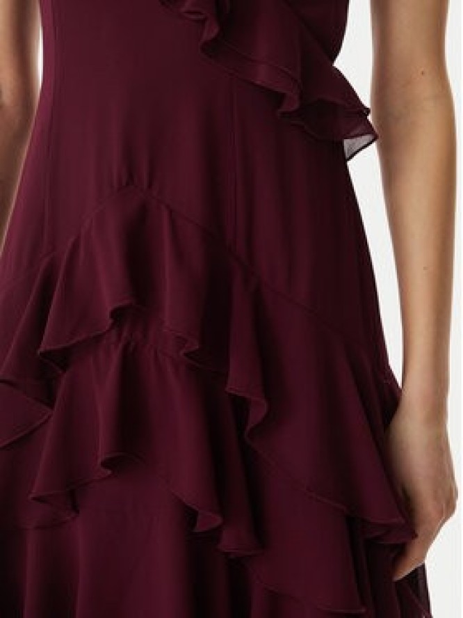 Morgan Sukienka koktajlowa 261-RDADOU Bordowy Regular Fit