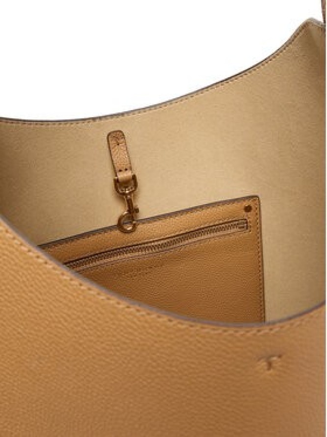 Tory Burch Torebka Romy Hobo 170964 Brązowy