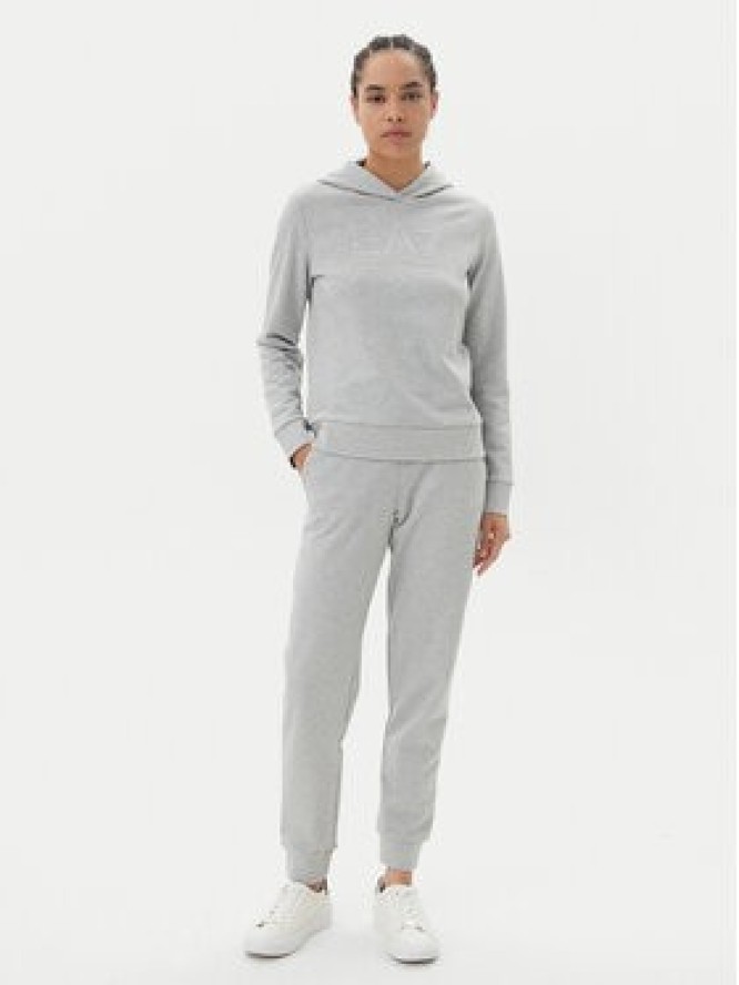 EA7 Emporio Armani Spodnie dresowe 7W000096 AF12473 O8002 Szary Regular Fit