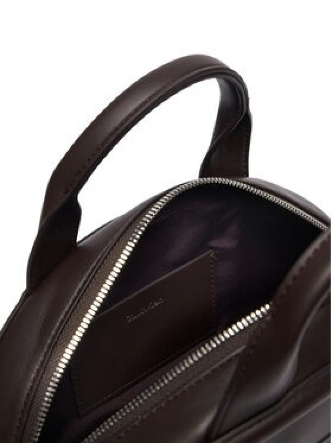 Calvin Klein Torebka Bold Ck Dome Crossbody LV04F3895G Brązowy ciemny