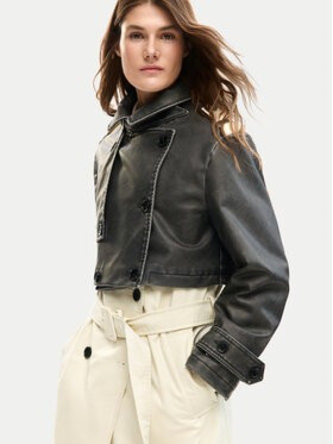 Desigual Trencz Duolo 26SWEW34 Écru Regular Fit