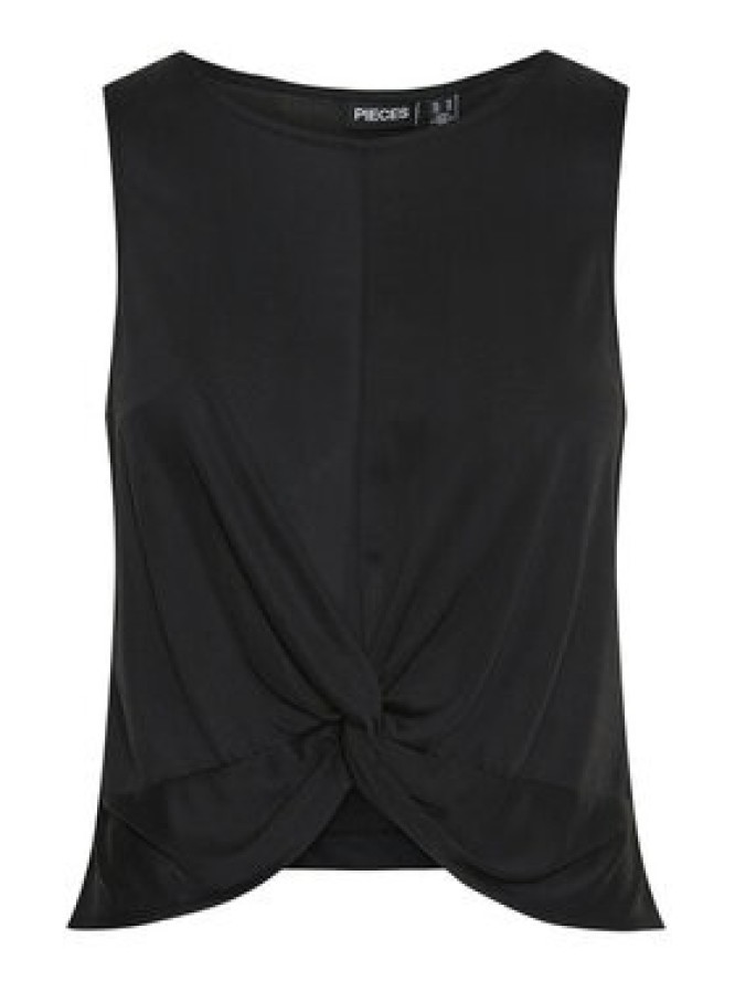 Pieces Top Anora 17149200 Czarny Regular Fit
