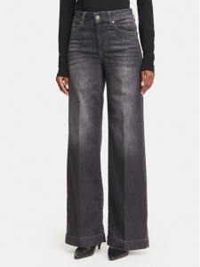 Liu Jo Jeansy UF6068 DS081 Czarny Flared Leg
