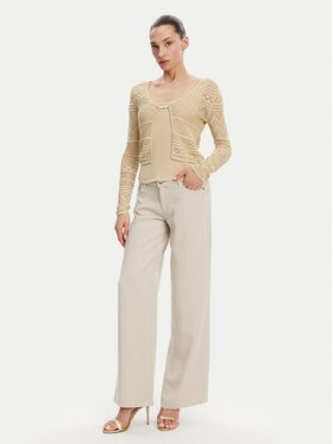 Guess Kardigan W5GR15 Z3E22 Beżowy Regular Fit