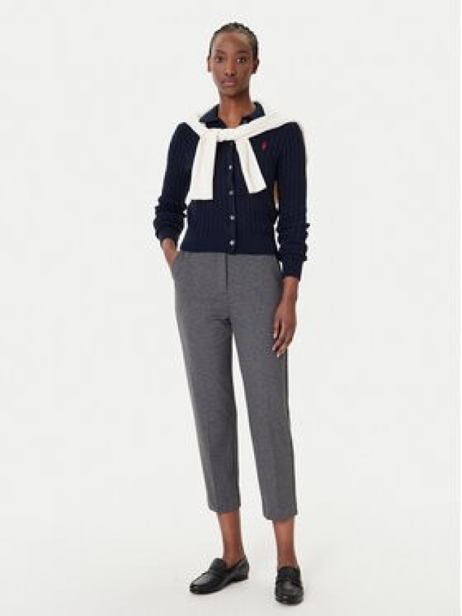 Polo Ralph Lauren Kardigan 211971881501 Granatowy Slim Fit