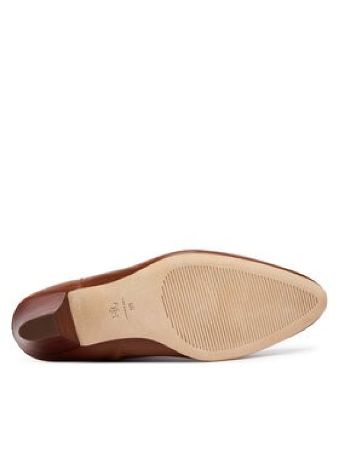 LAUREN RALPH LAUREN Kozaki Emrsyn Tl Hl Bo Tal 802P15714002 Brązowy