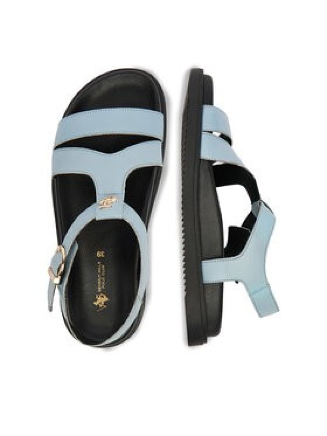 Beverly Hills Polo Club Sandały EO-WI16-SERDINIA-01 Niebieski