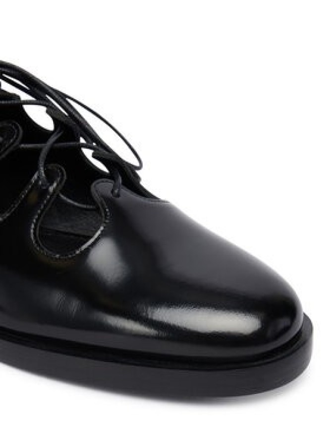 Max Mara Półbuty Ghil 2524526351600 Czarny