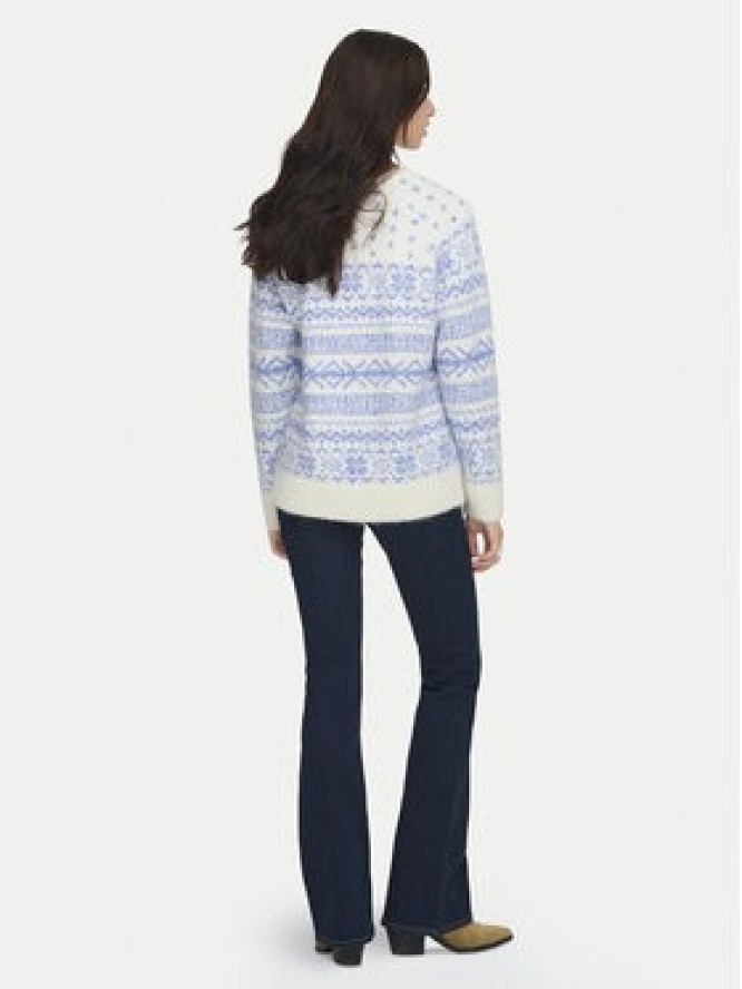 ONLY Sweter Xmas Nordic 15354824 Błękitny Regular Fit